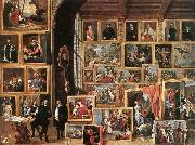 TENIERS, David the Younger The Gallery of Archduke Leopold in Brussels Sweden oil painting artist